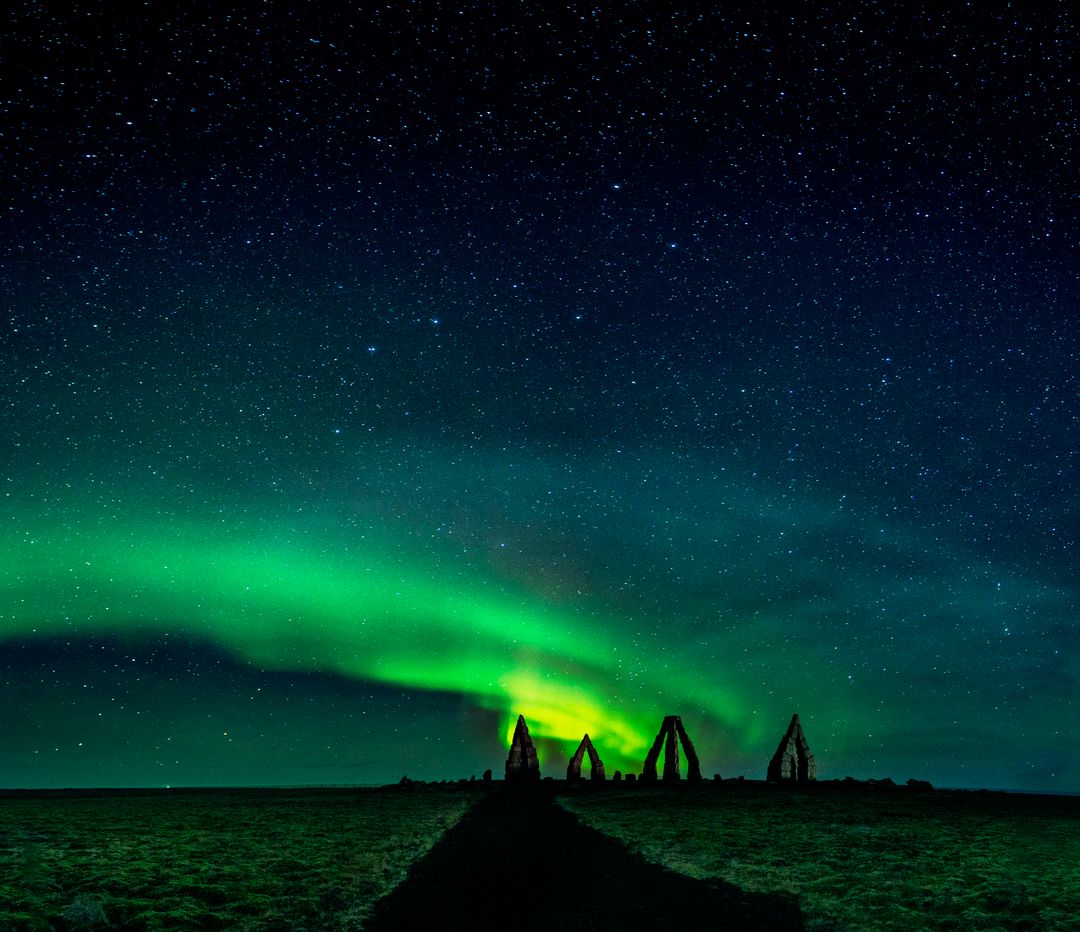 Northern lights in Iceland