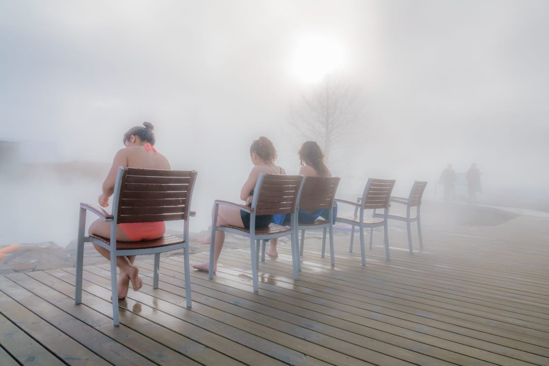 People at secret laggon 