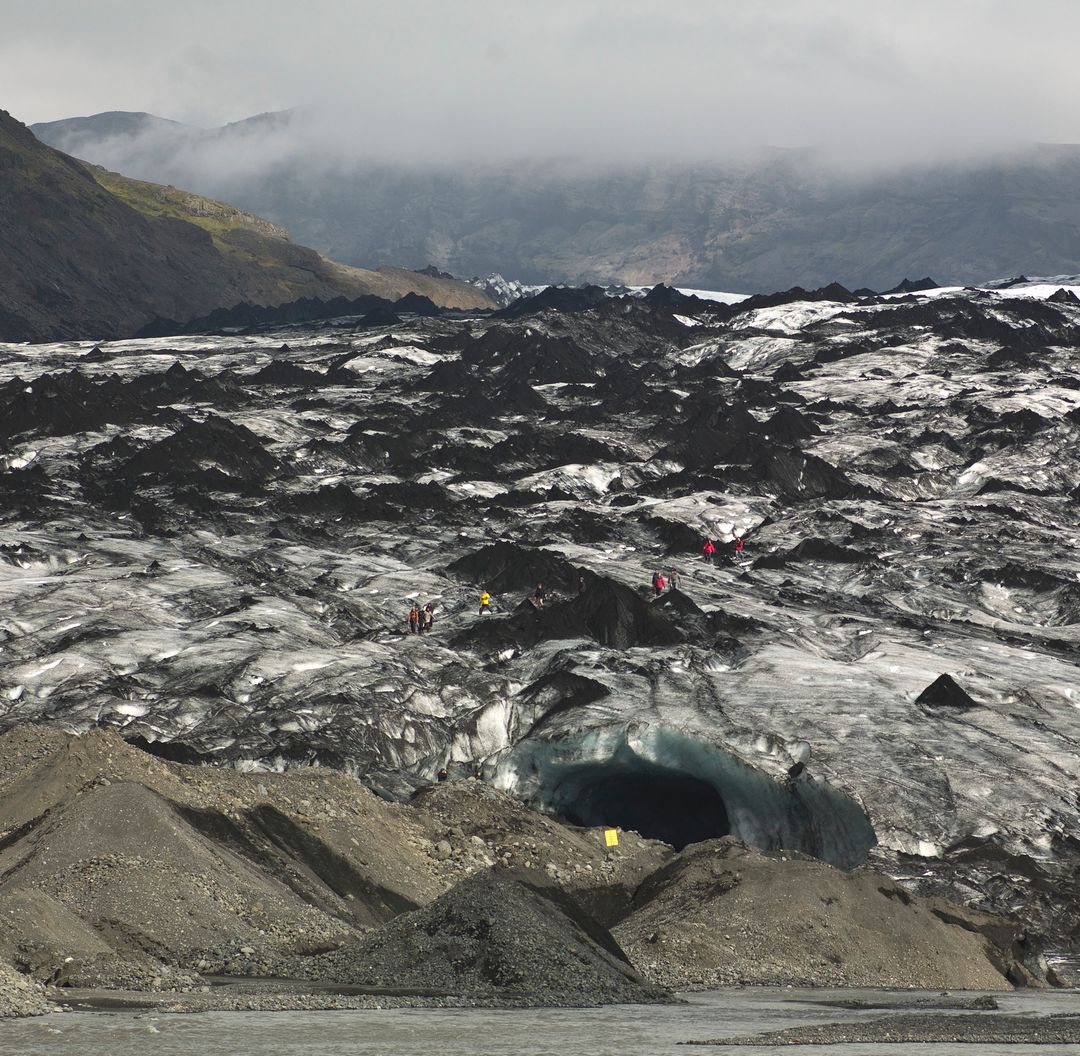 Hiking Solheimajökull