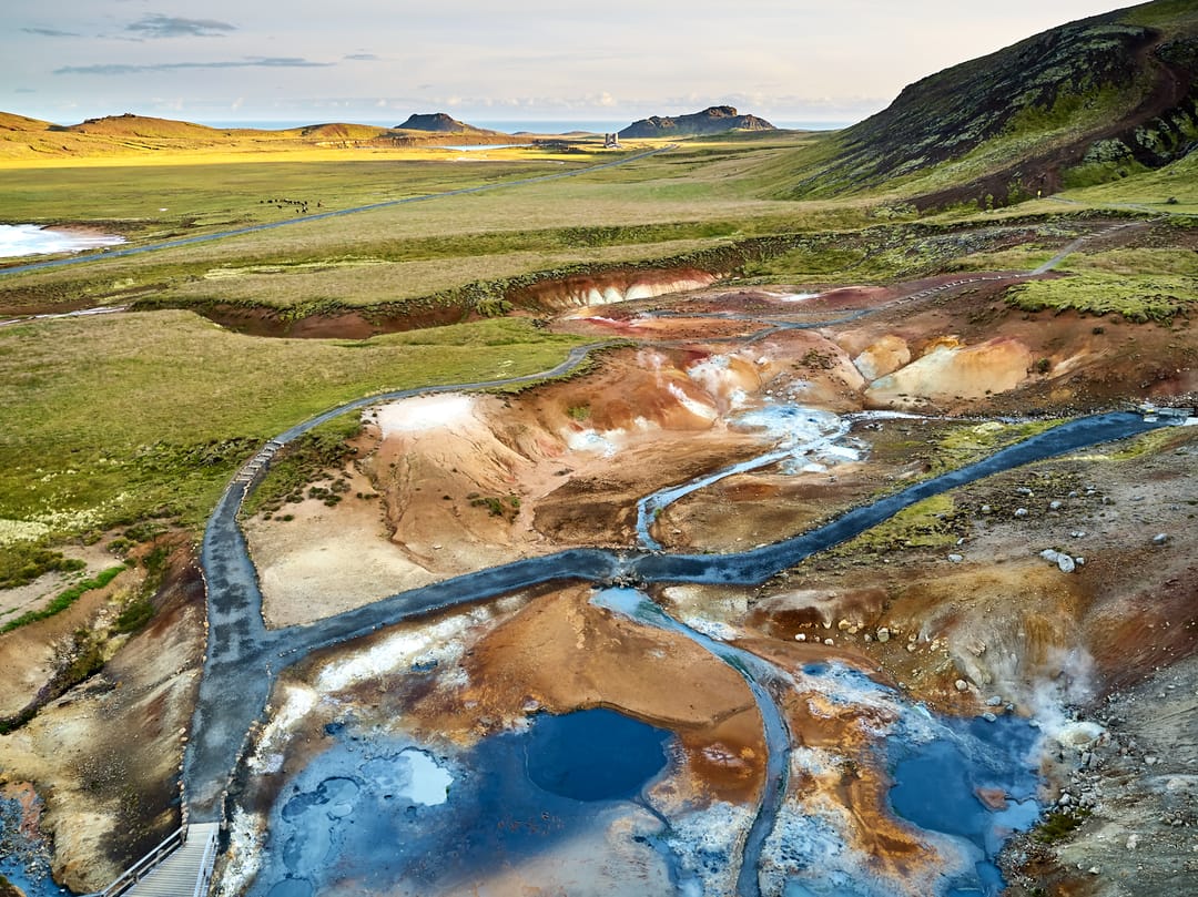 Seltún geothermal energy area