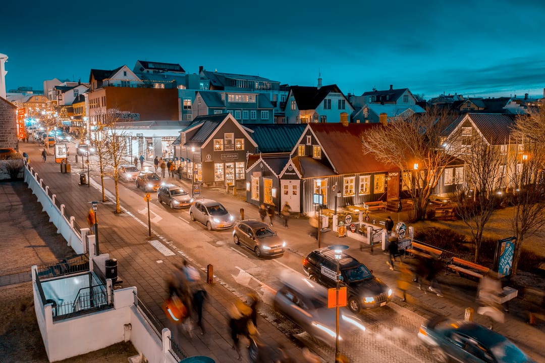 Reykjavik twilight