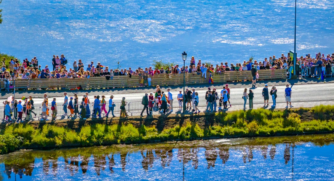 Parade in Iceland
