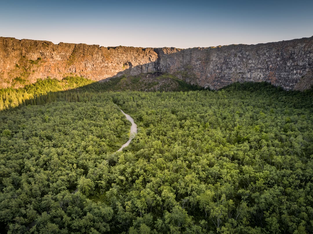 Asbyrgi Canyon