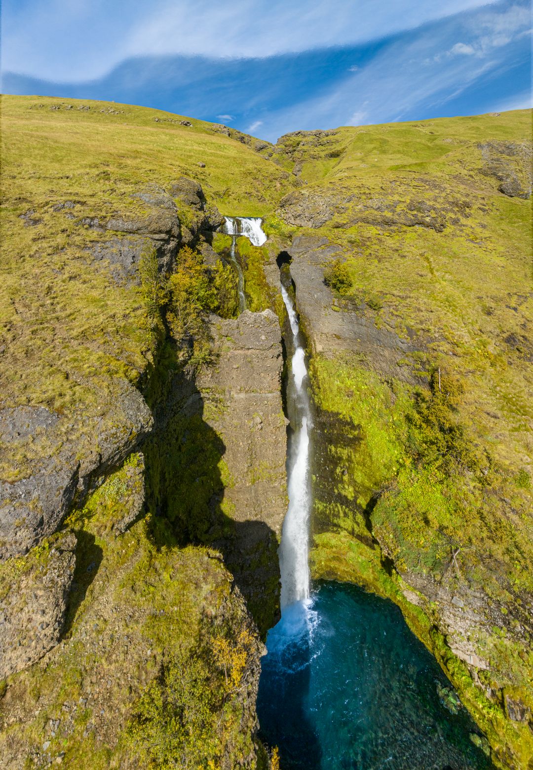 Gluggafoss summer
