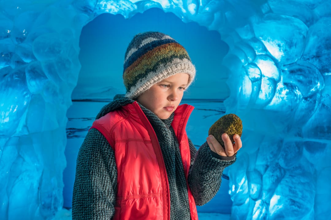 Ice cave at Perlan museum