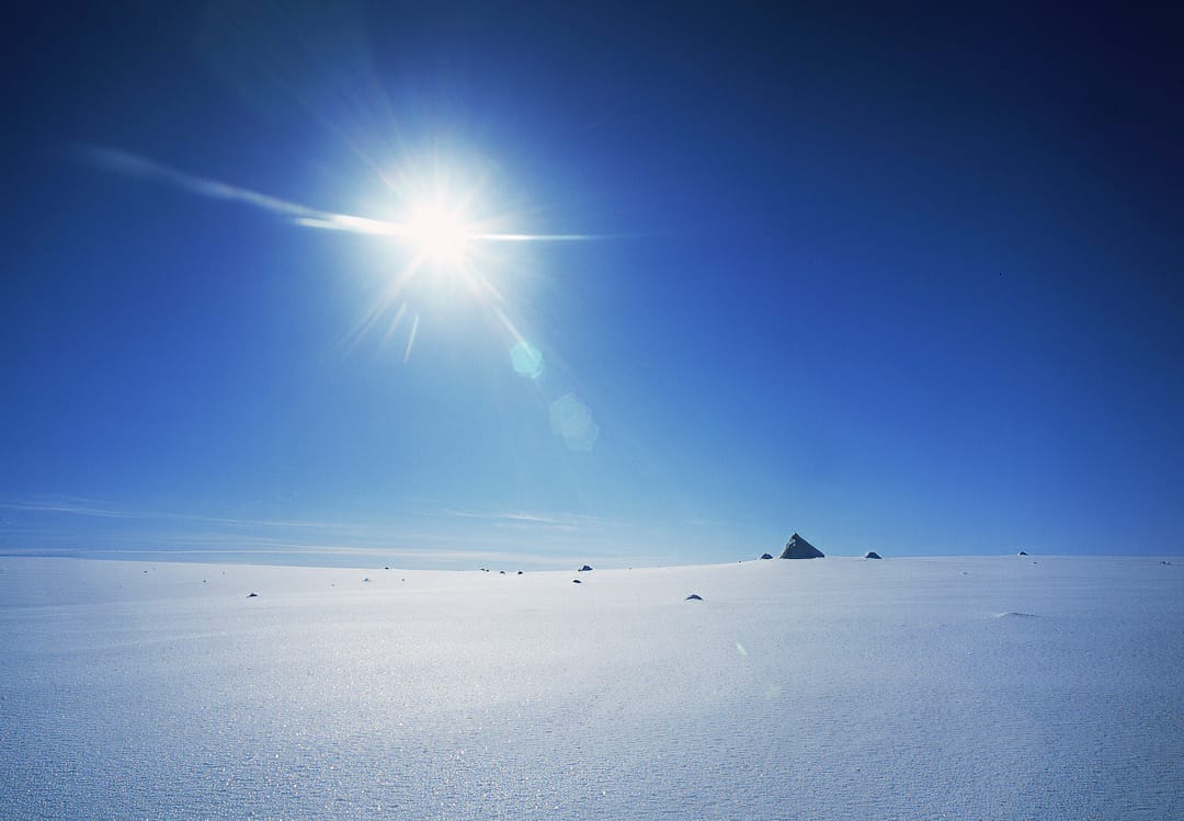 bruarjokull glacier in Iceland