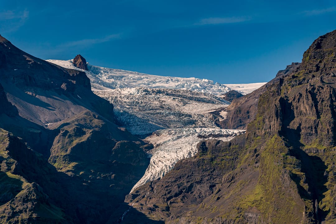 Kvíárjökull Glacier