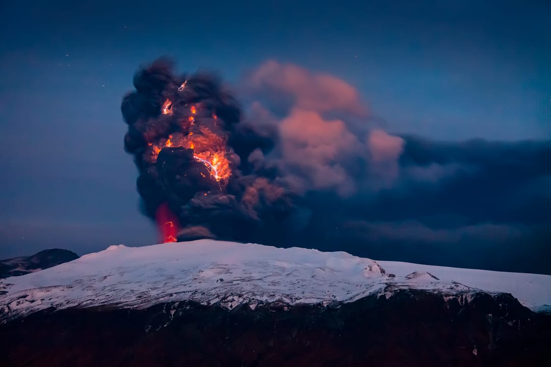Eyjafjallajökull as an example of a stratovolcano
