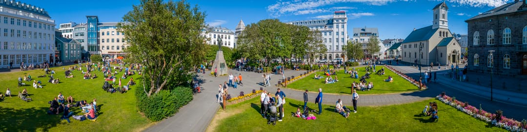 Reykjavik downtown