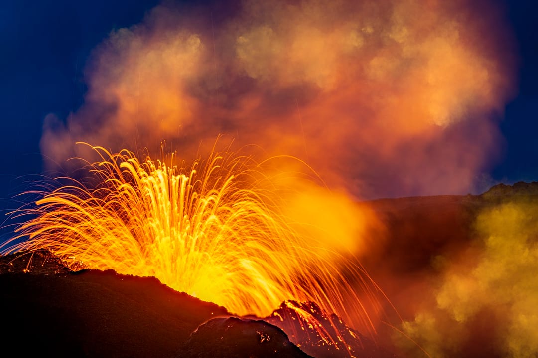 Eruption in Fagradalsfjall