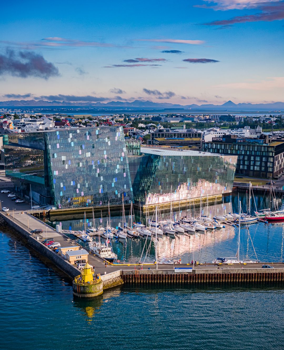 Harpa Concert Hall in Reykjavik