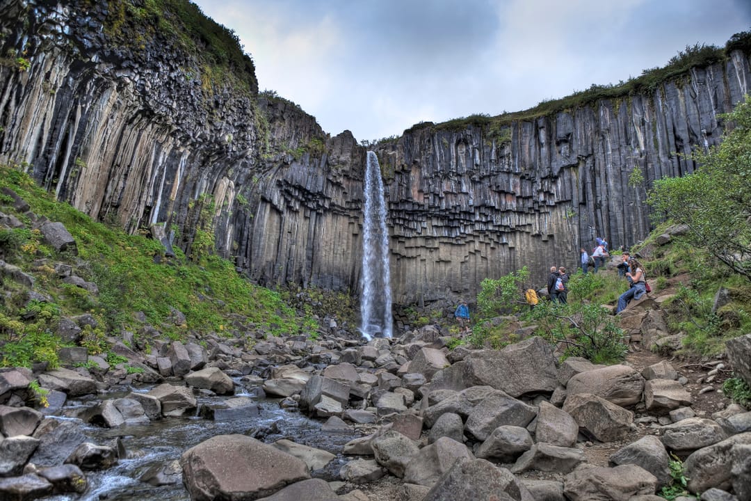 Svartifoss Waterfall
