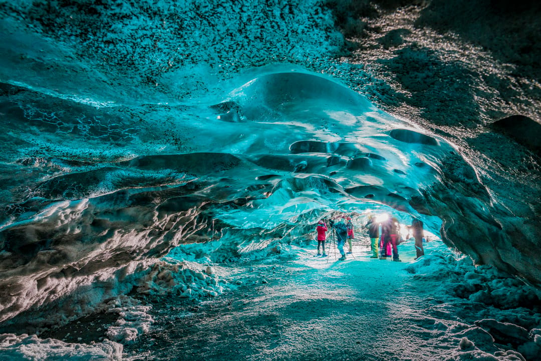Ice Cave in Icelamnd