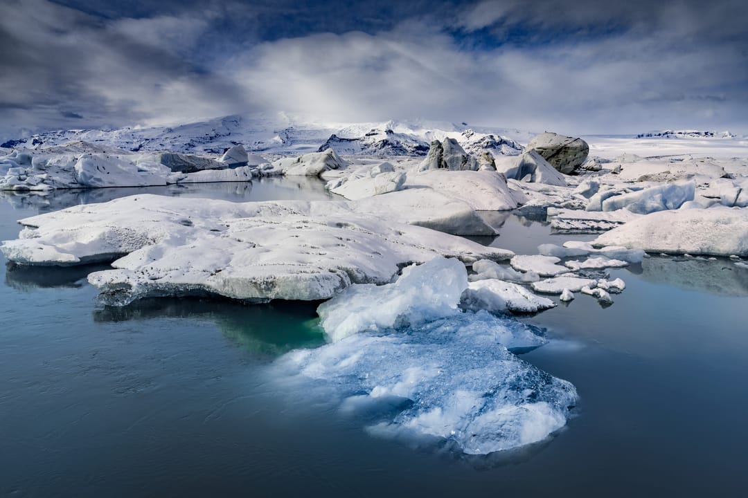 jokulsarlon glacier lagoon in iceland