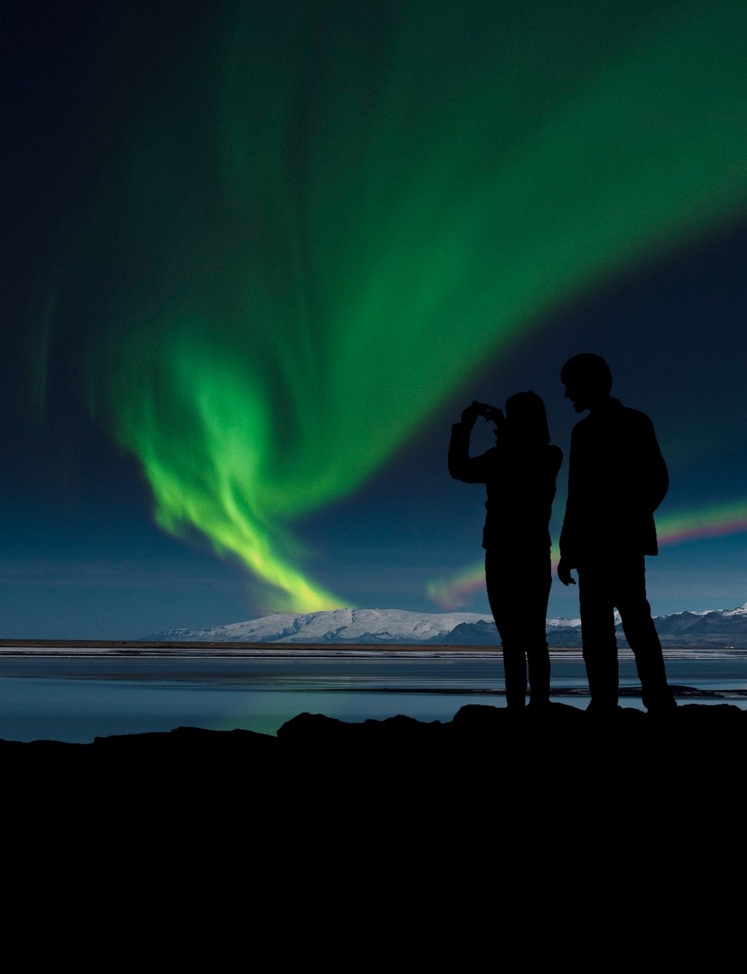 Northern lights in Iceland