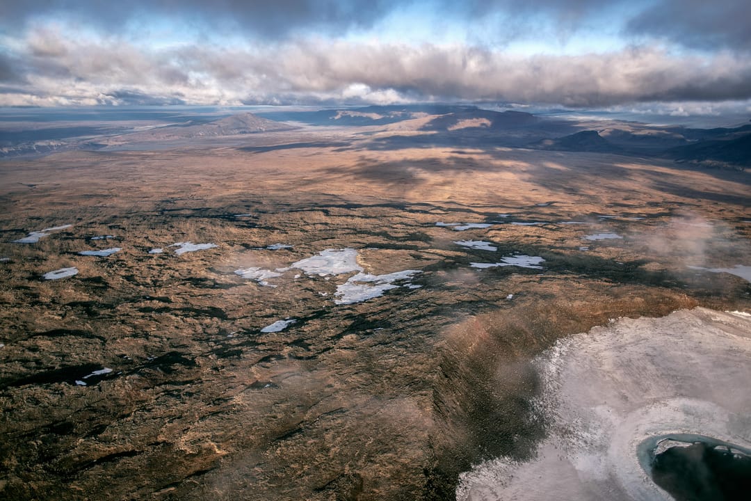 the top of okjökull