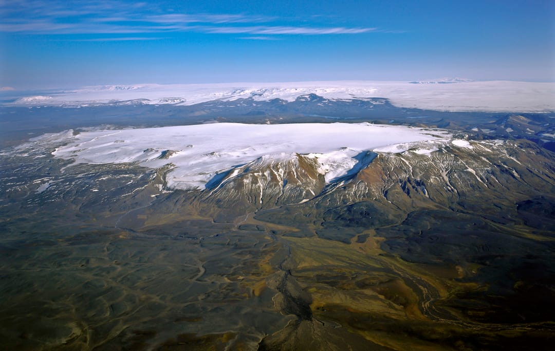 Tungafellsjökull in iceland