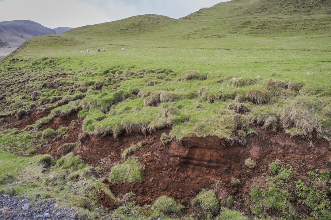 Ash layers from Katla eruptions