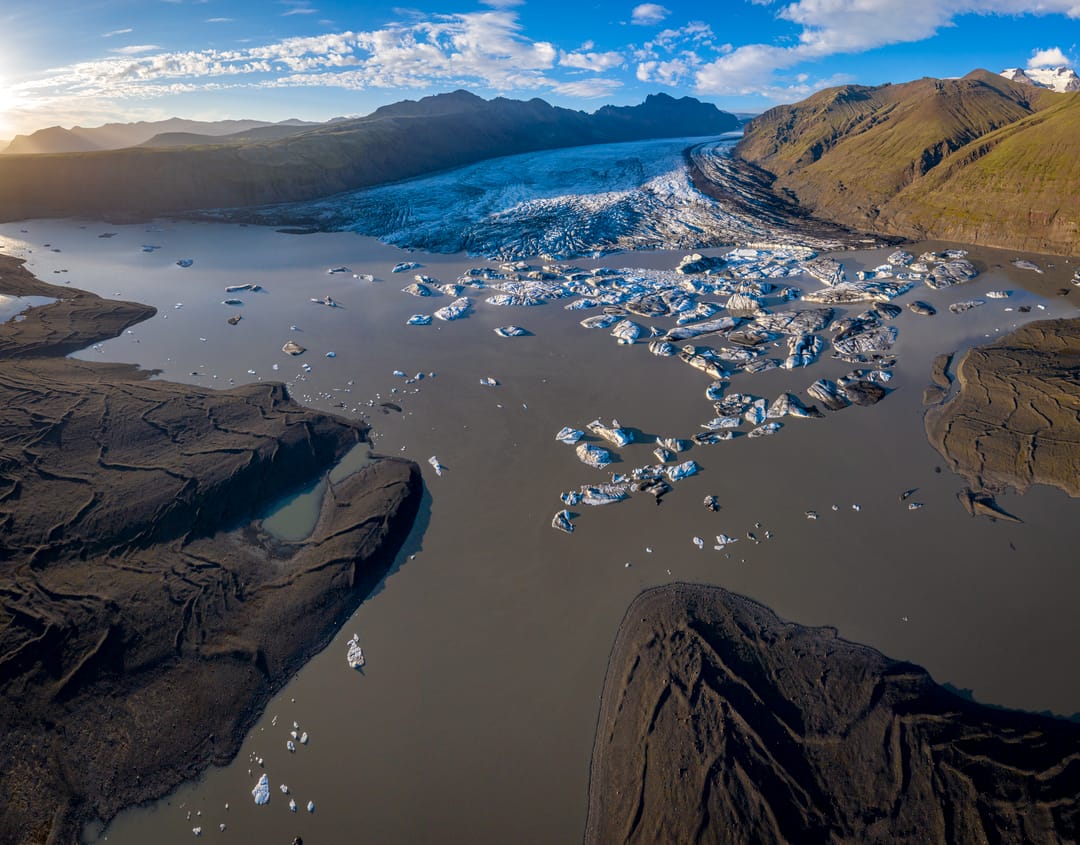 Skaftafellsjökull Glacier lagoon