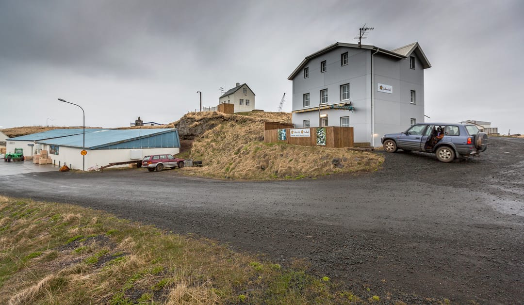 Grímsey Island in Iceland 