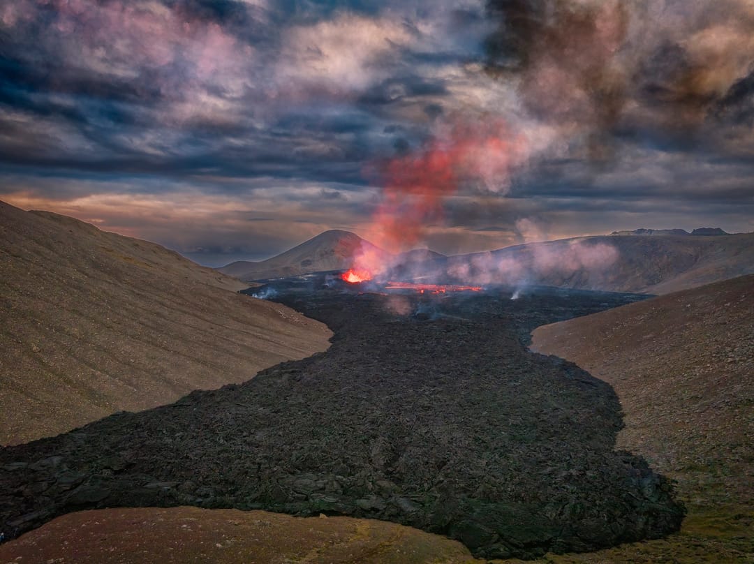 Eruption in Geldingadalir