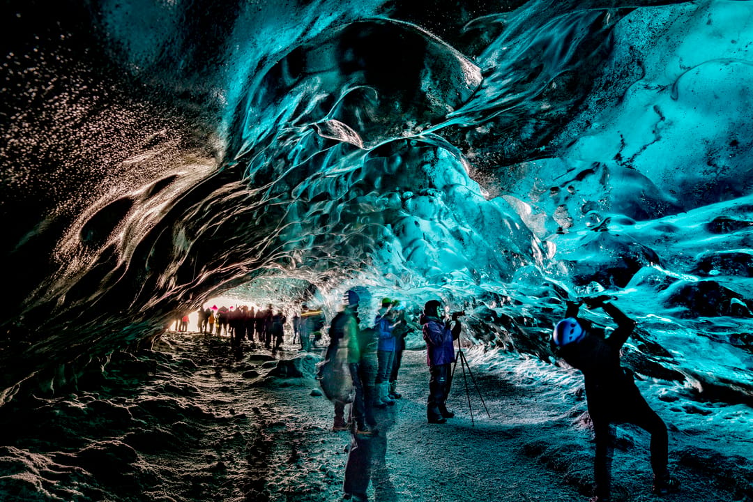 Ice Cave in Iceland
