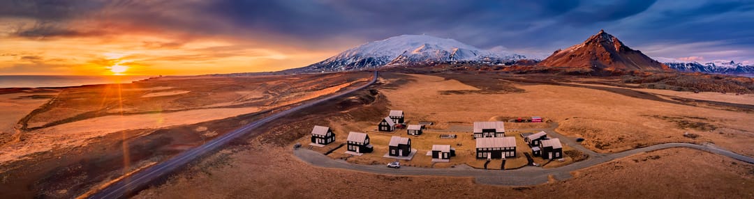Snæfellsjökull and Hellnar