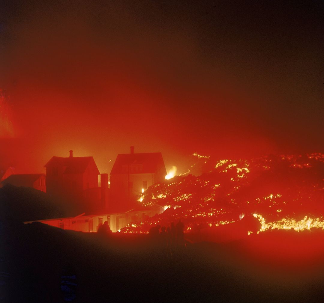 Vestmannaeyjar 1973 Eruption