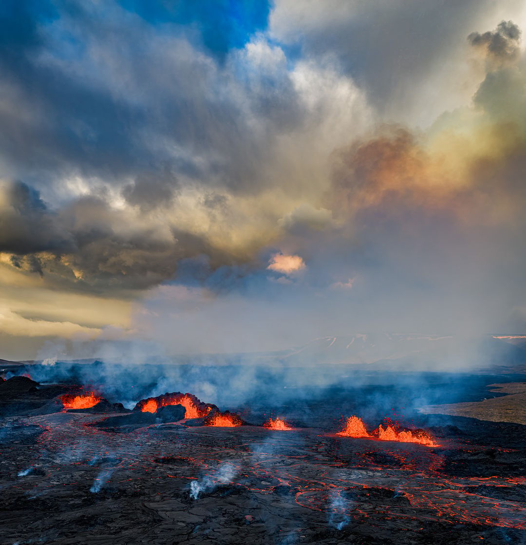 Sunhnúkagígar March 2024 Eruption