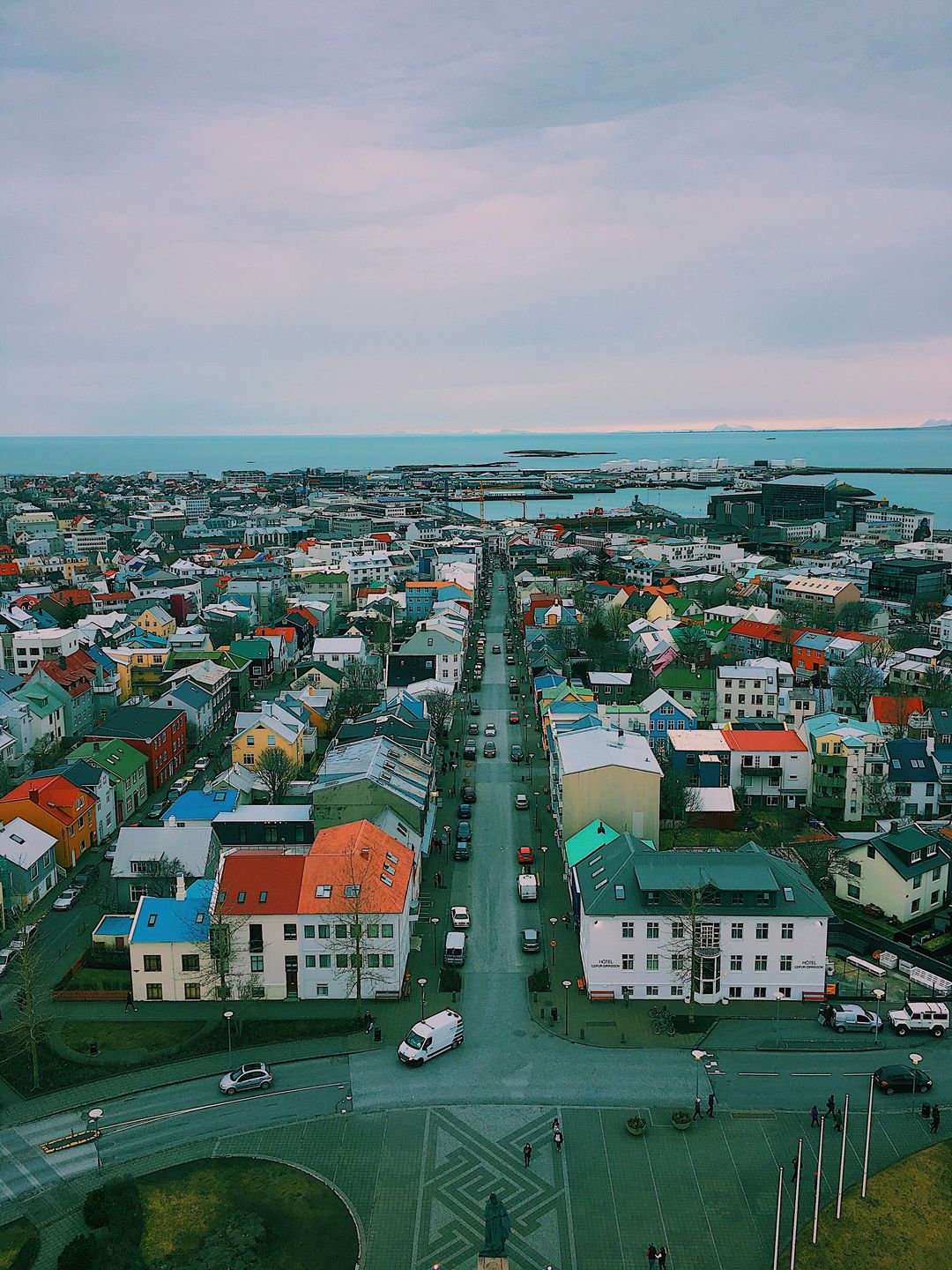 Reykjavik City from above