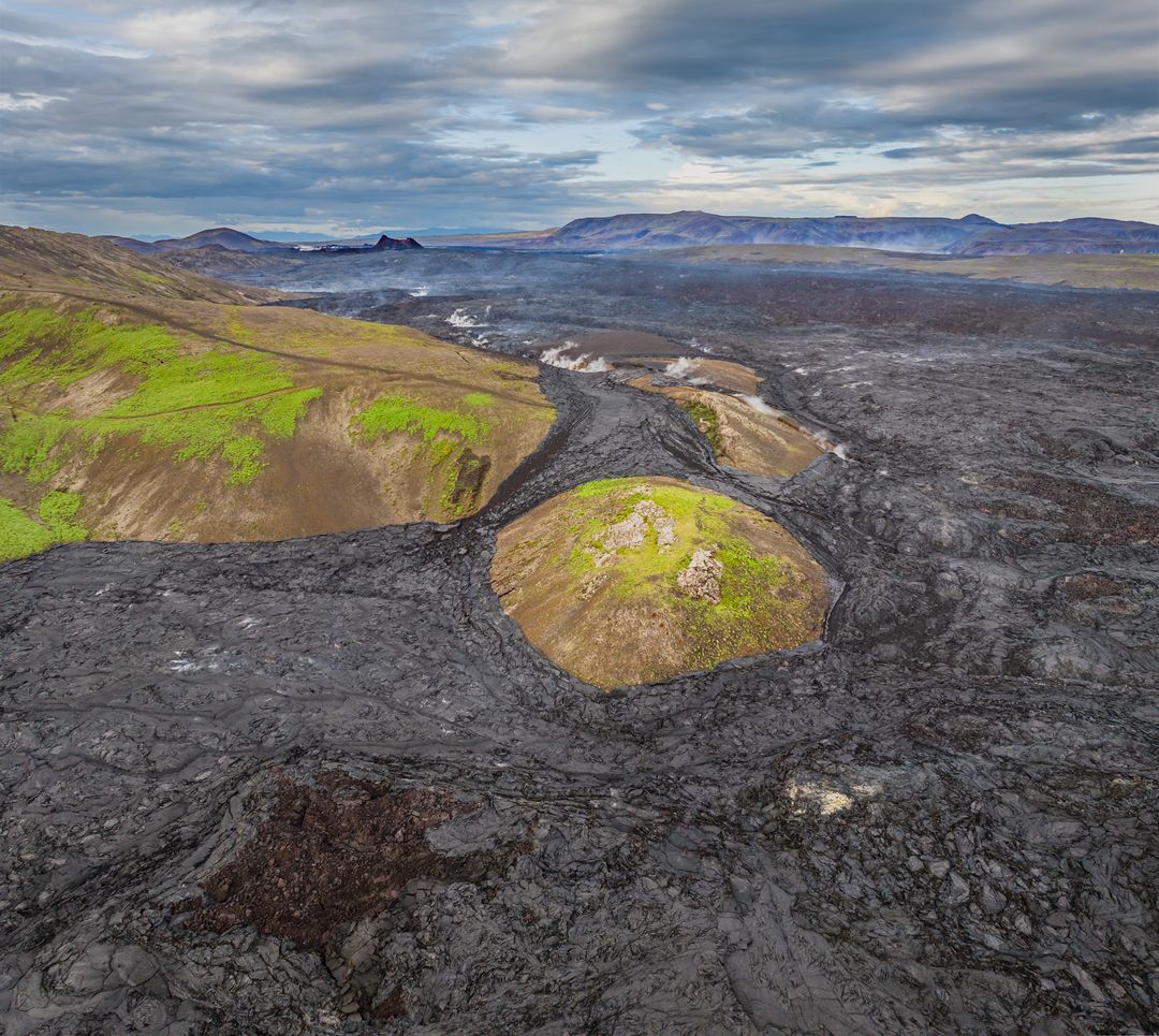 Lava fields