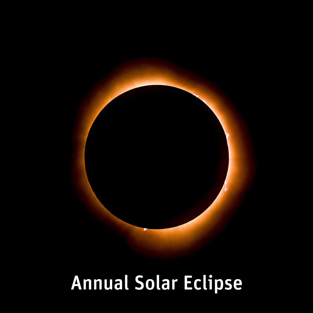 Annual solar eclipse 