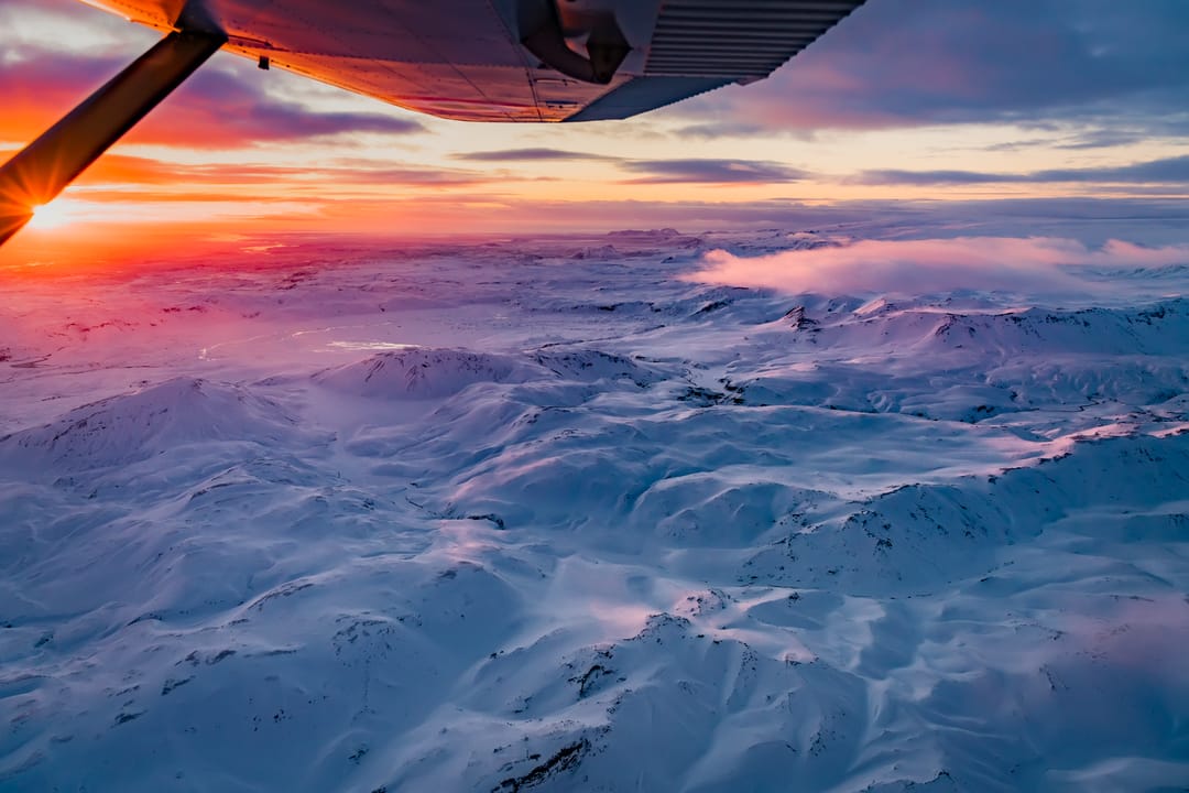 Katla seen from the air