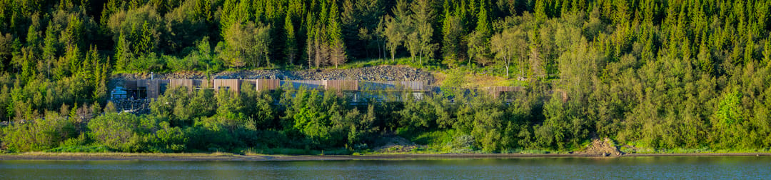 Forest Lagoon in Akureyri Iceland