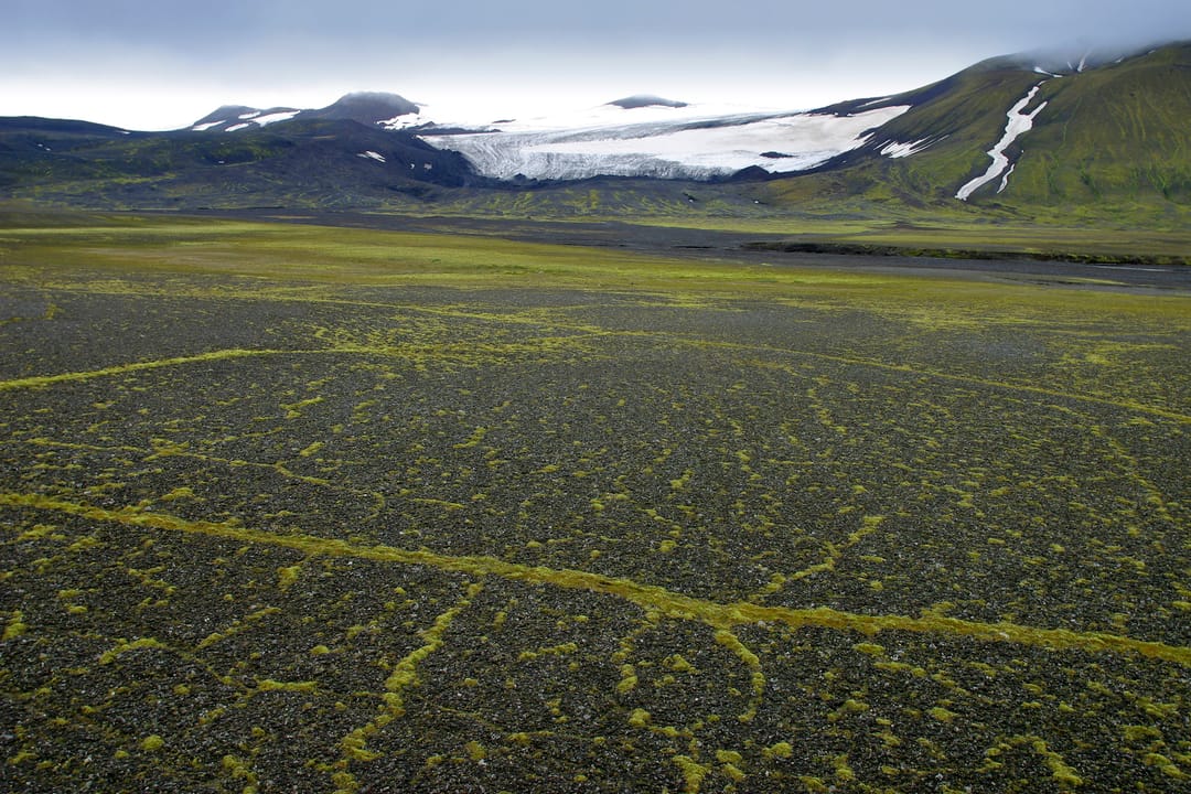 Tungafellsjökull in iceland