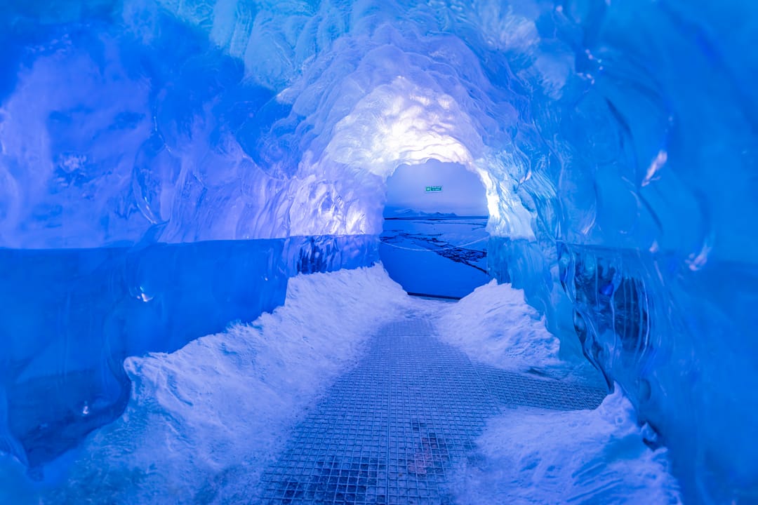Ice cave in Reykjavik