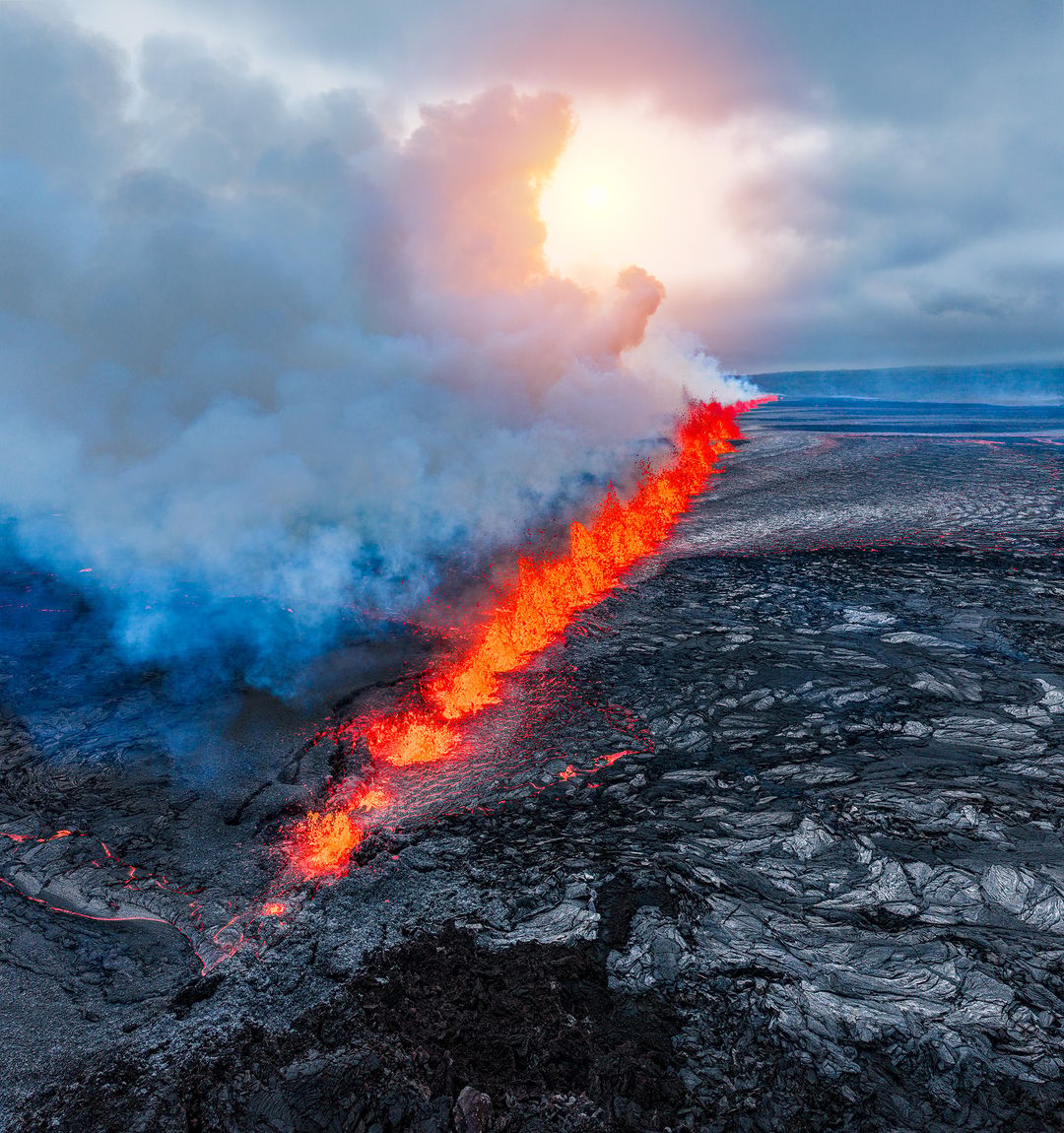 Fissure Volcano Iceland