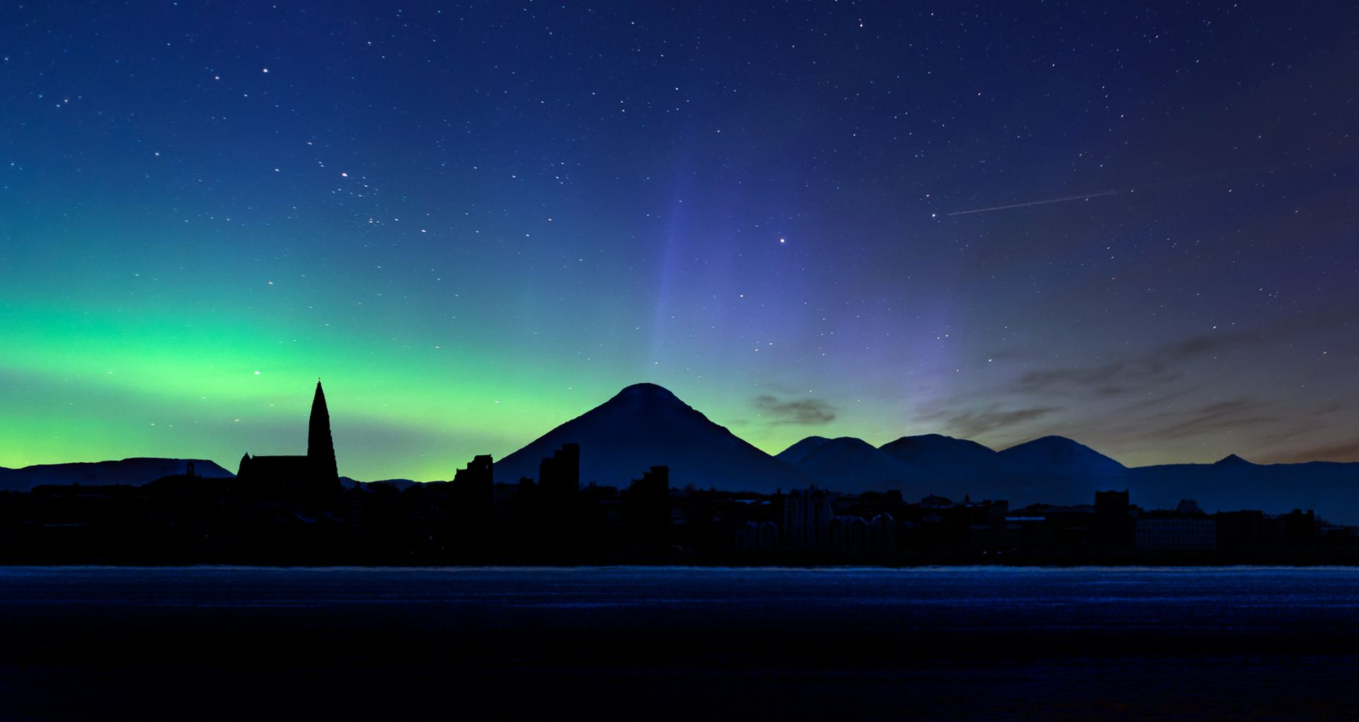 Northern lights in Iceland