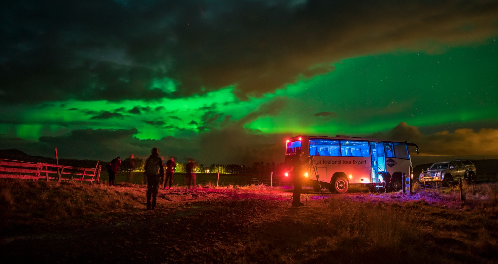 Northern lights in Iceland