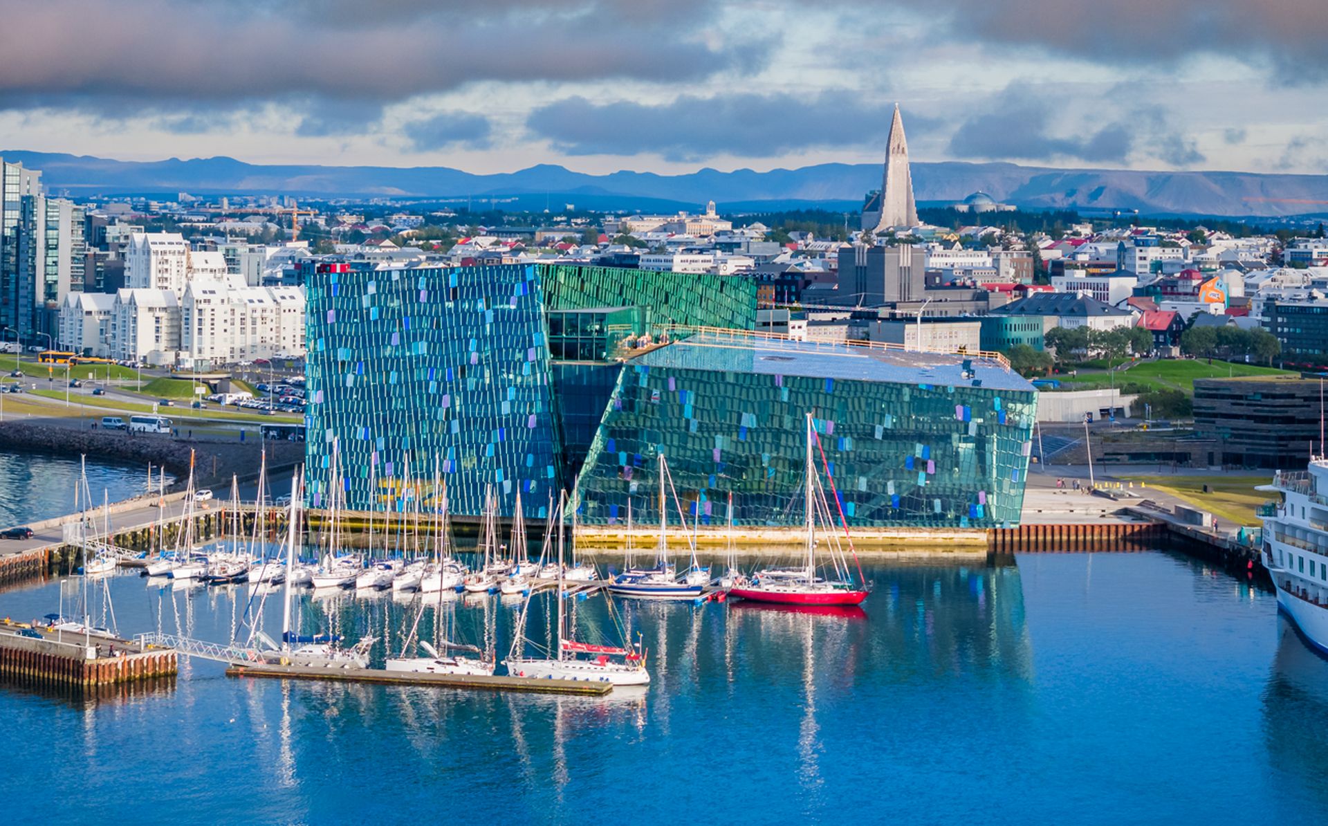 Harpa Concert Hall in Reykjavik