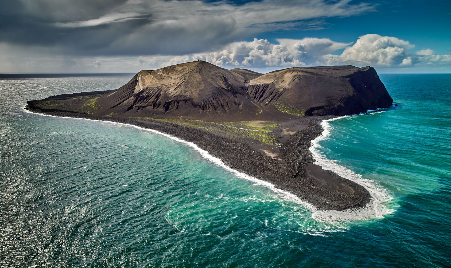 Surtsey island in Iceland
