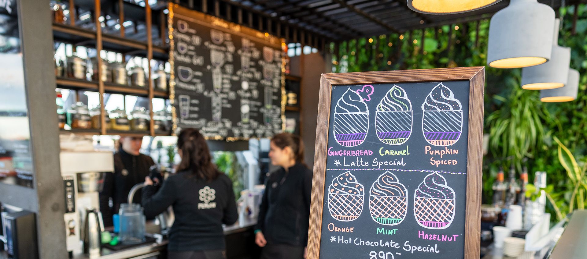 Perlan cafe is one of Reykjavik most popular coffee shops