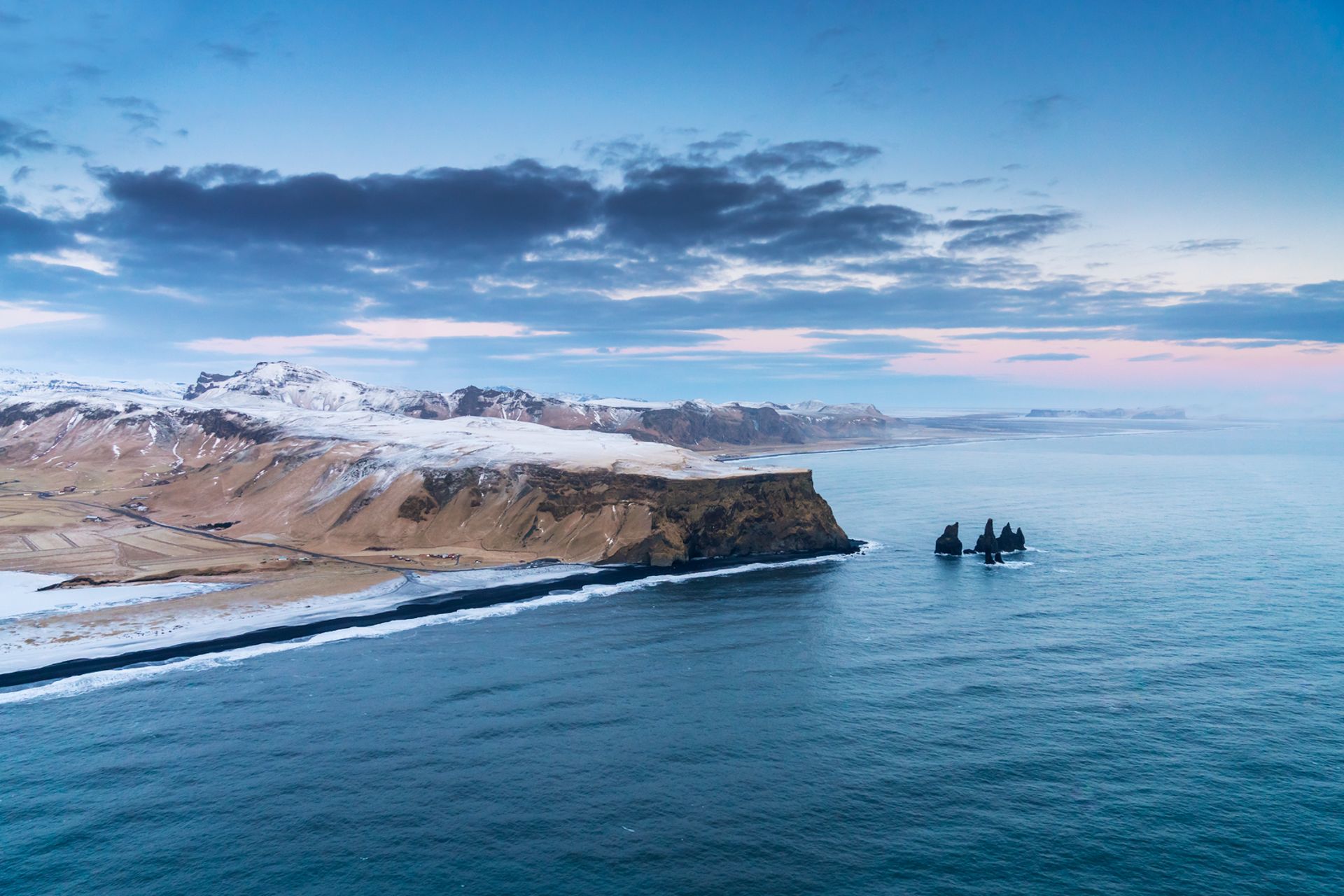 Reynisfjara in the winter