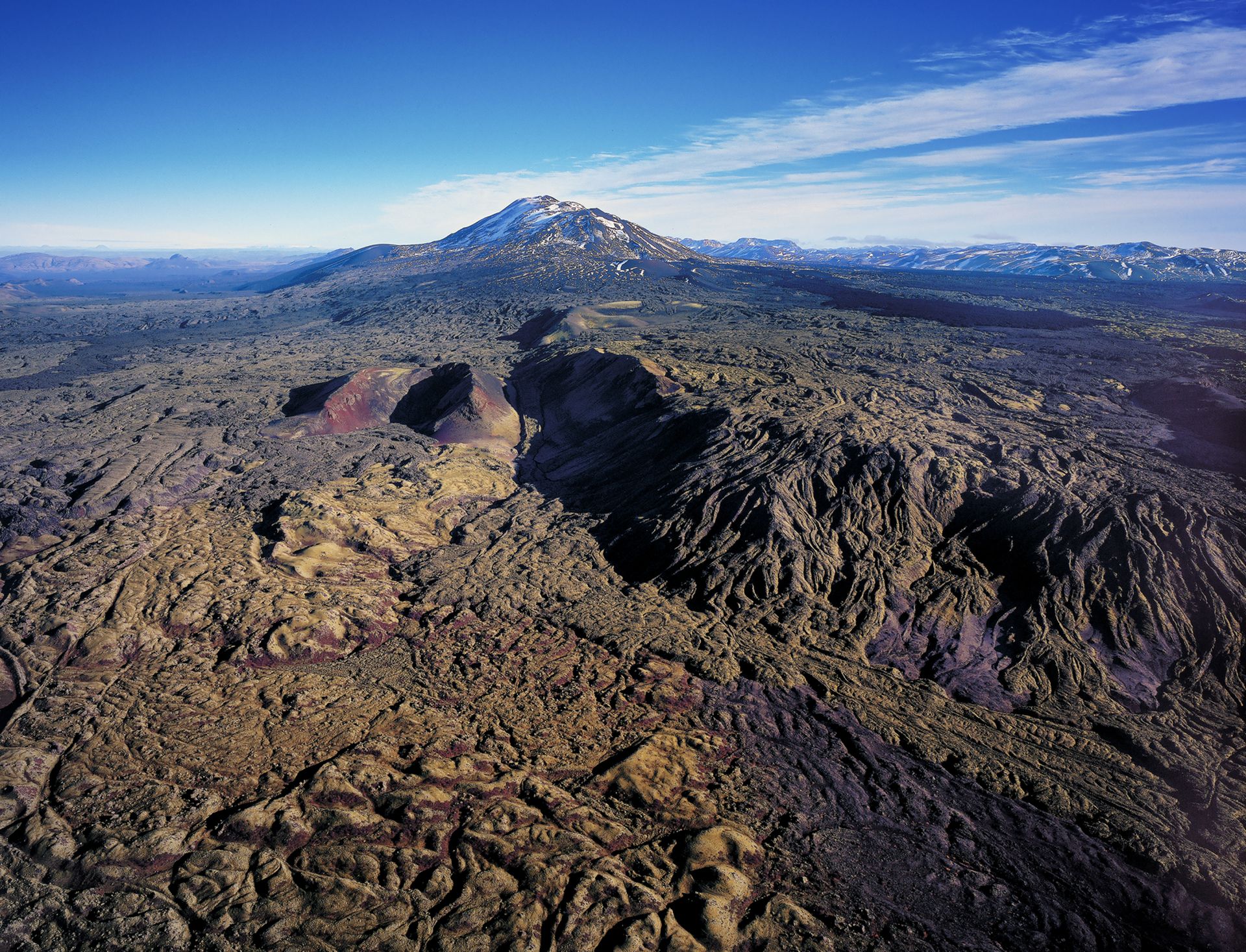 volcano mountain in iceland