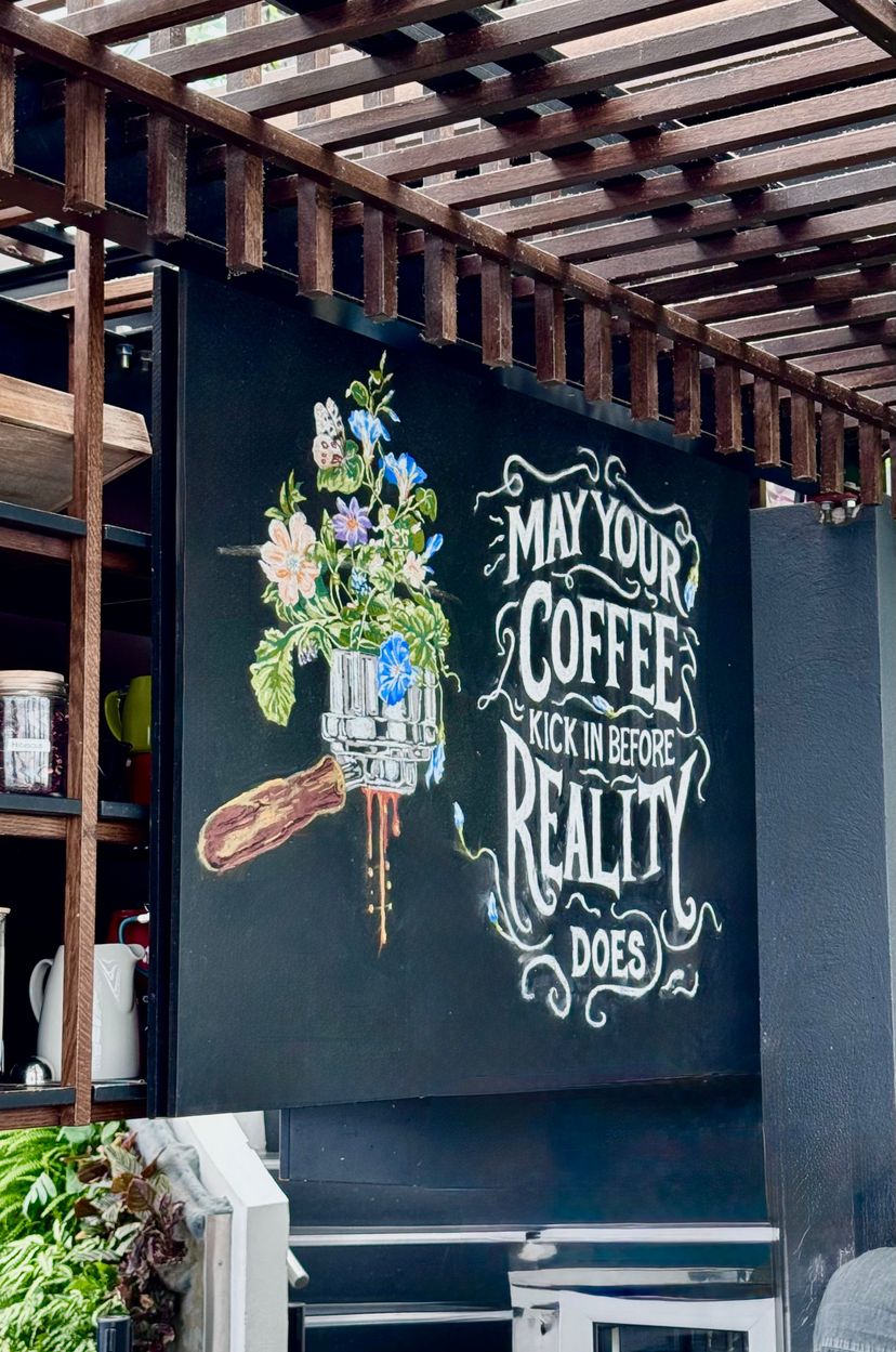 cafe sign