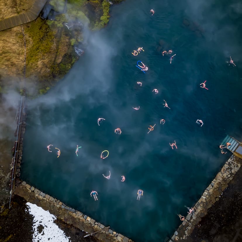 secret laggon in Iceland