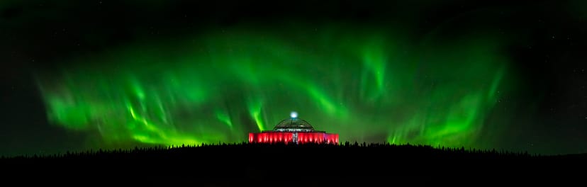 Photo of Northern Lights over Perlan