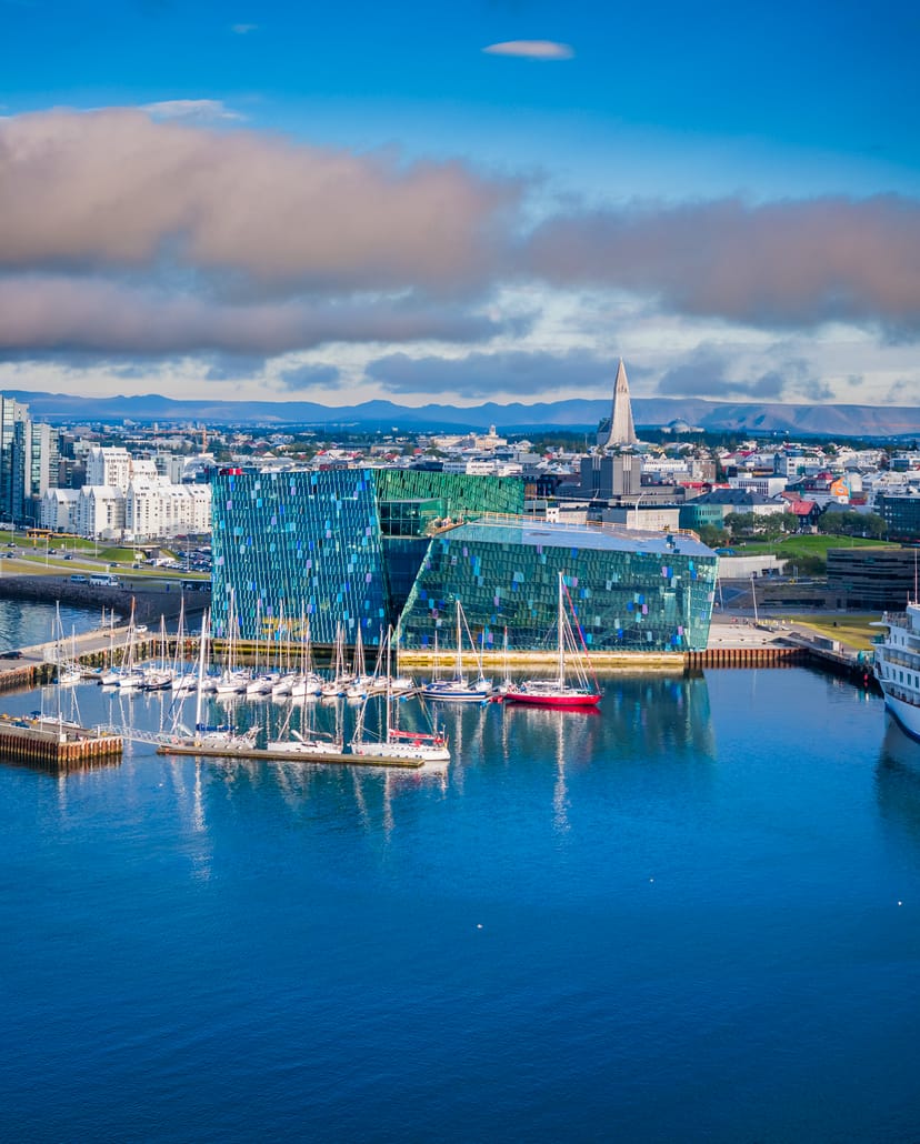 Harpa Concert Hall in Reykjavik
