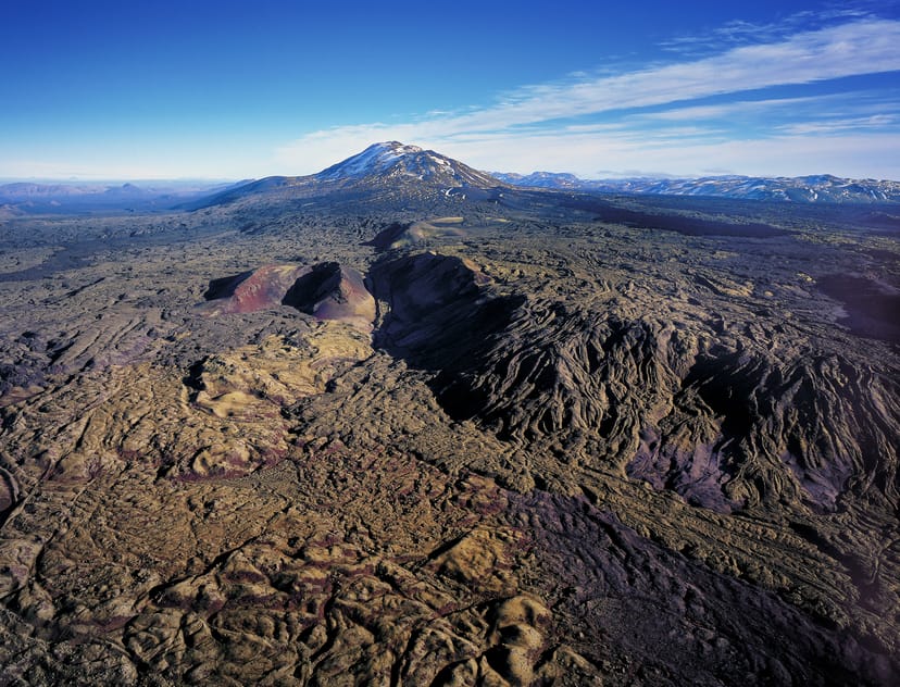 volcano mountain in iceland