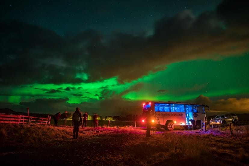 Northern lights in Iceland